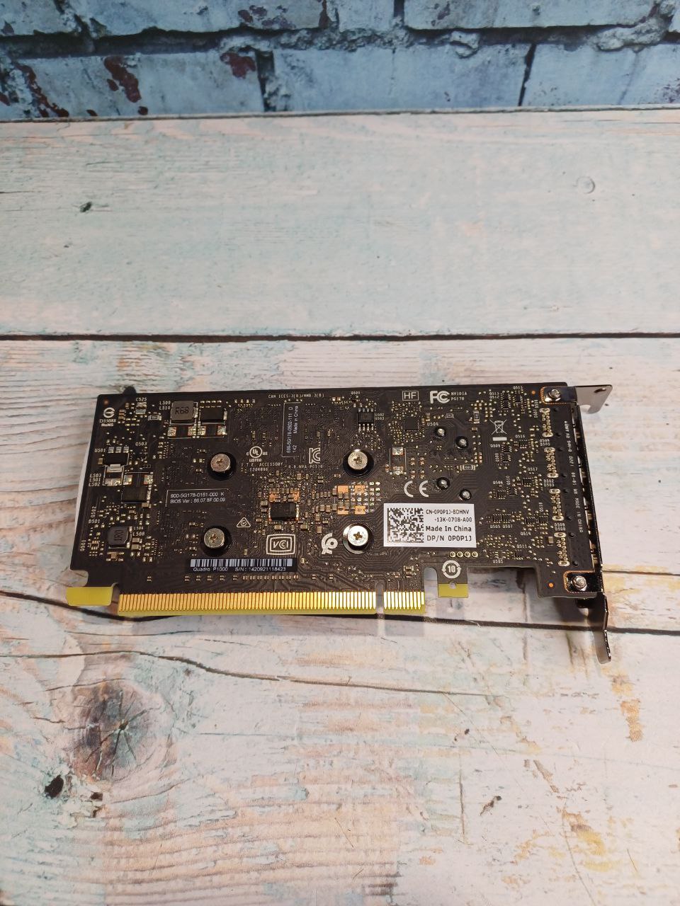 Видеокарта NVIDIA Quadro P1000 (Коды производителей: 490-BDXN, 490-BDXO ...