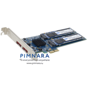 Ускоритель жестких дисков со 2-мя встроенными SSD 960 Гб 6 портов eSATA