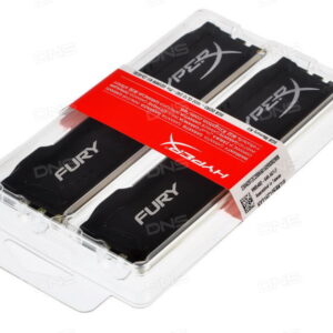 Оперативная память Kingston DDR3 8Gb (2x4Gb KIT) 1600MHz PC-12800 HyperX Fury (HX316C10FBK2/8)