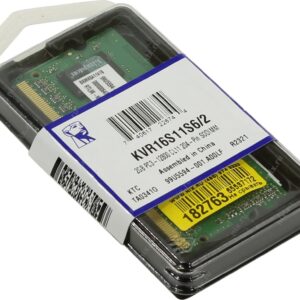 Оперативная память Kingston DDR3 2Gb 1600MHz PC3-12800 SO-DIMM (KVR16S11S6/2)