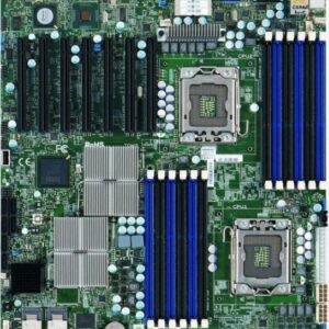 Материнская плата SuperMicro (X8DTH-IF) i5520 Dual Socket 1366 12DDR3 6SATAII 7PCI-E16x SVGA 2xGbLAN E-ATX 6400Mhz