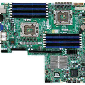 Материнская плата SuperMicro (X8DTU-F-O) i5520 Dual Socket 1366 12DDR3 6SATAII PCI-E16x 2.0/Riser PCI-E8x SVGA 2xGbLAN IPMI KVM-Over-LAN E-ATX 6400Mhz