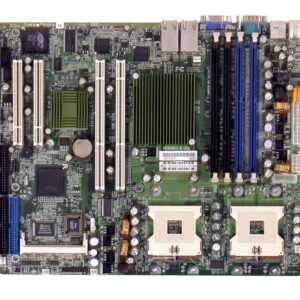 Материнская плата SuperMicro (X5DPA-GG) iE7501 Dual Socket 604 4DualDDR U100 2PCI-X 2PCI SVGA 2LAN1000 ATX 533Mhz