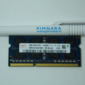 Оперативная память для ноутбука DDR3 Hynix 4GB 2Rx8 PC3-12800S-11-11-F3 HMT351S6CFR8C-PB N0 AA