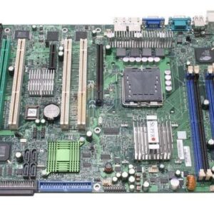 Материнская плата SuperMicro (PDSM4+) iE3010 S775 4DualDDRII-667 U320SCSI 4SATAII U100 Riser PCI-E8x PCI-E4x 4PCI-X 2LAN1000 SVGA ATX 1U