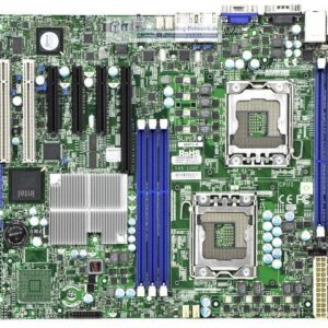 Материнская плата SuperMicro (X8DTL-I) i5500 Dual Socket 1366 6DDR3 6SATAII PCI-E16x 3PCI-E8x 2PCI SVGA 2xGbLAN IPMI ATX 6400Mhz