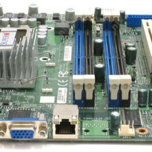 Материнская плата SuperMicro (PDSML-LN1+) iE3000 S775 4DualDDRII-667 4SATAII U100 PCI-E8x-Riser PCI-E8x 2PCI LAN1000 SVGA mATX 1U