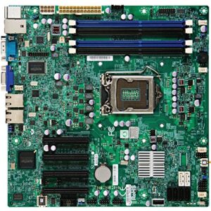 Материнская плата SuperMicro (MBD-X9SCM-F-O) S-1155 X9SCM-F-O