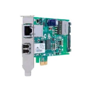 Сетевая карта Allied Telesis PCI-Express Dual Port PoE+ Adapter: 1000LX LC Connector, 10/100/1000T PoE+