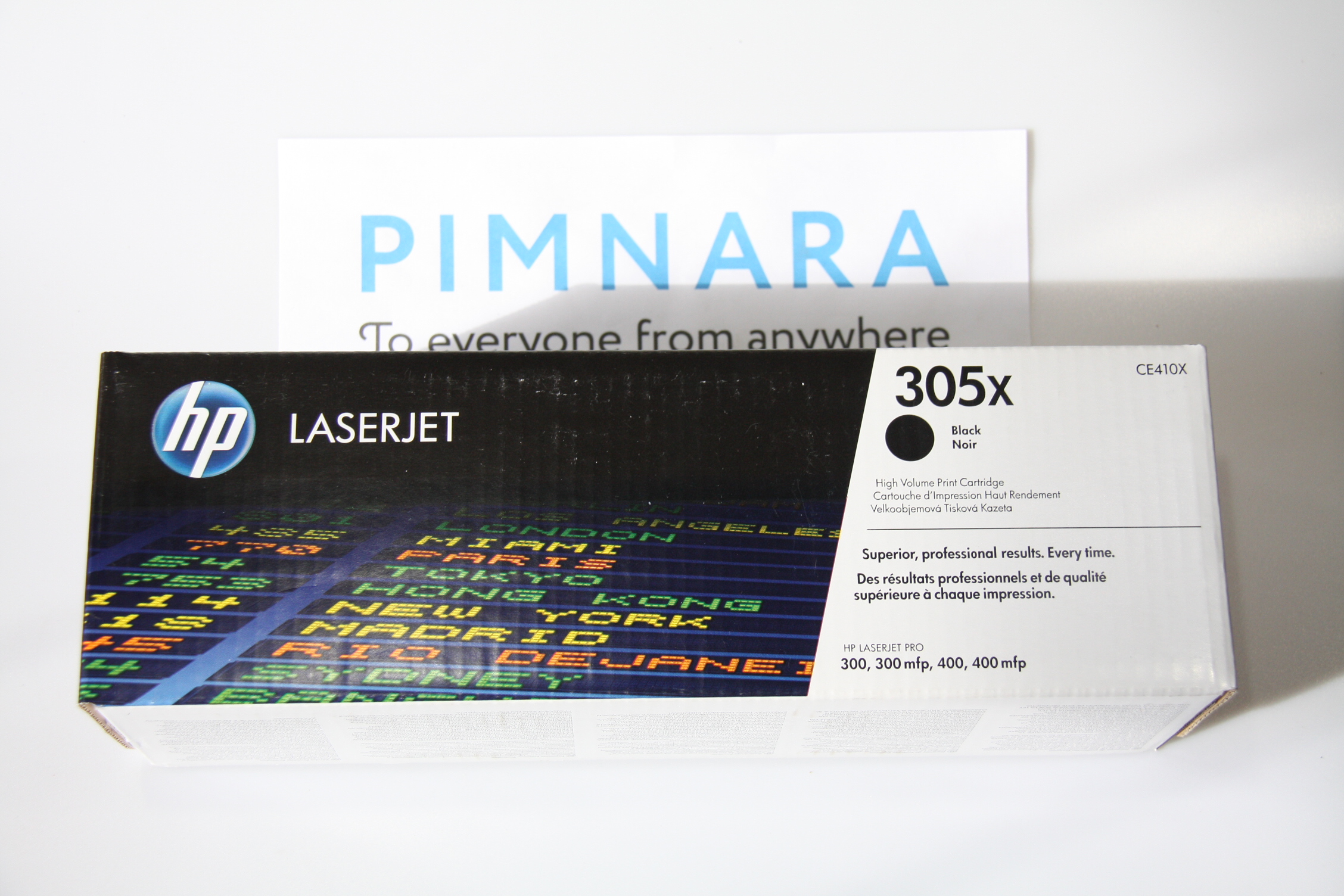 Картридж HP CE410X №305X Black (черный 4000 стр.) - pimnara.ru