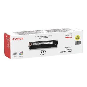 Тонер-картридж 731 Y желтый для Canon LBP 7100Cn/7110Cw/MF 8230Cn/8280Cw (1400 стр.)