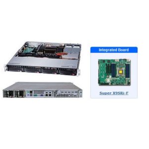 Сервер SUPERMICRO 5017C-MTRF, E3-1220 (3.10GHz,8MB,S1155), 16Gb DDR3 SDRAM, 2*1Tb HDD SATA 6Gb/s, VG