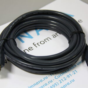 Кабель HDMI Kramer Electronics C-HM/HM-15 HDMI-HDMI (Вилка - Вилка) с золотым покрытием разъема, 4.6 м