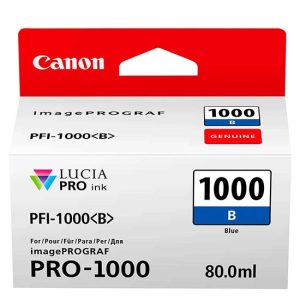 Картридж голубой PFI-1000 B