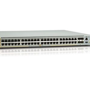 Коммутатор Allied Telesis Gigabit Edge Switch with 48 Port 10/100/1000T, 1 x 1G SFP ports UK Power Cord