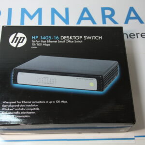 Коммутатор HP JD858A 1405-16, 16 ports 10/100 RJ-45, Auto MDI/MDIX, неуправляемый, настостольный (замена 3C16792C)
