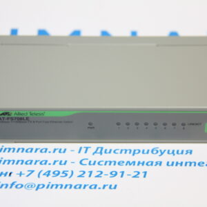 Коммутатор Allied Telesis AT-FS708LE-50 неуправляемый настольный 8x10/100BASE-TX