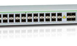 Коммутатор Allied Telesis Layer 2 Switch with 24 Ports SFP fiber (unpopulated) plus 4 active 10/100/1000T / SFP Combo ports EU Power Cord