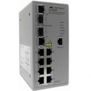 Коммутатор Allied Telesis 8 Port Managed Standalone PoE Fast Ethernet Industrial Switch. External 48V Supply