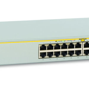 Коммутатор Allied Telesis Layer 2 switch with 24 Ports 10/100/1000Base-T plus 4 active SFP slots (unpopulated) (140W) EU Power Cord