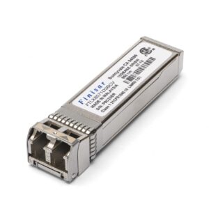 Трансивер Finisar SFP+ 10GBASE-SR up-to 300m over MMF 10Gbps 850nm Duplex, LC Connector.