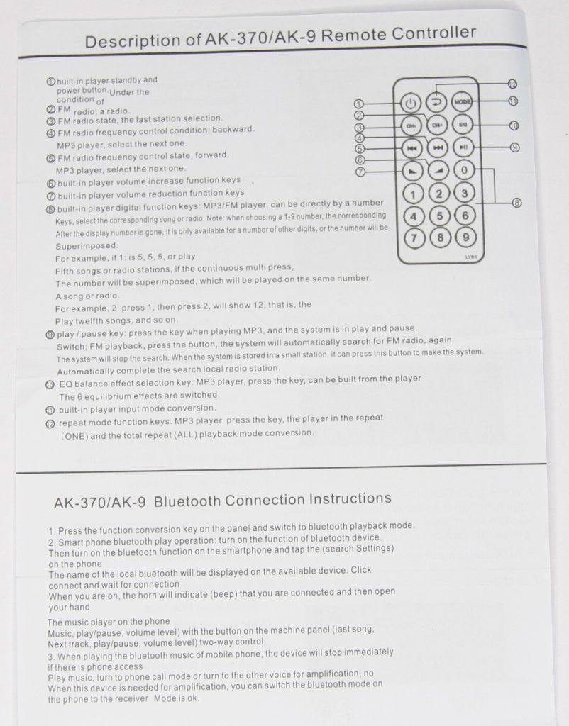 Hi-Fi стерео усилитель звука AK-170, 400 Вт - pimnara.ru