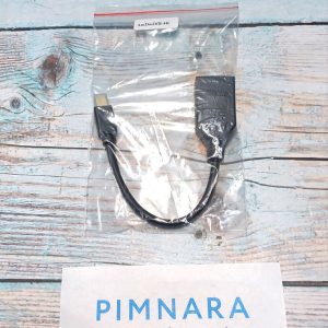 Кабель-переходник FinePower Mini Display Port (m) - Display Port (f), 0.2m