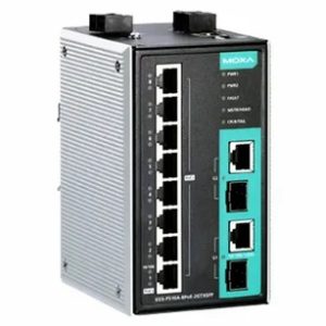 Промышленный коммутатор MOXA (PoE) (EDS-P510A-8PoE-2GTXSFP-T)