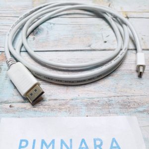Кабель-переходник Vcom DP(m) - miniDP(m) 1.8м белый