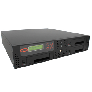 Дубликатор жестких дисков стоечного типа Systor 1-2 SATA Copy & Erase - 5,4 ГБ/мин - для накопителей 2.5 & 3.5 SSD HDD  (SYS102RMHDD-DP)