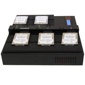 Дубликатор жестких дисков планшетный Systor 1-4 SATA SSD HDD Copy & Erase - 36 ГБ/мин - для накопителей SSD HDD  (SYS04-SSD-SATA3)