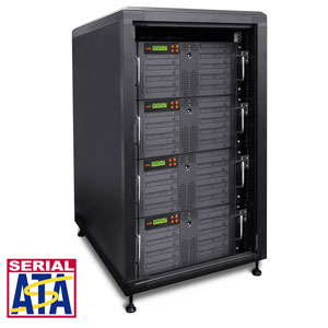 Дубликатор SySTOR 36 Burner SATA DVD/CD для монтажа в стойку, 24X, с жестким диском на 1 ТБ (SYSRM36DVD1TB)