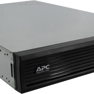 Источник источникного питания APC Smart-UPS C 3000ВА/2100Вт 2U для монтажа в стойку, 230В, линейно-интерактивный, ЖК-дисплей, выходы: 8xC13 1xC19