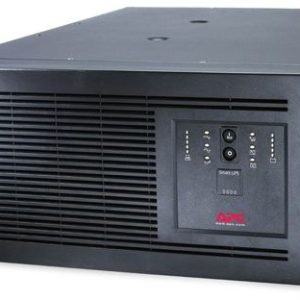 Источник питания для настольных компьютеров и серверов APC Smart-UPS 5000 ВА/4000 Вт, 230 В, монтаж в стойку/башня, высота 5U, линейно-интерактивный