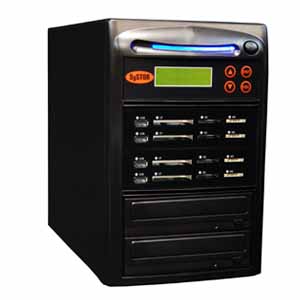 Дубликатор карт памяти SySTOR 1:3 USB/SD/CF Blu-ray «все в одном» (SYS-USBSDCF-BD-03)