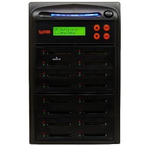 Дубликатор карт памяти Compact Flash Systor 1-15 Copy & Erase - 2 ГБ/мин (SYS-CFD-15)