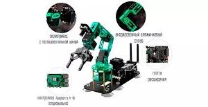 Робот Yahboom DOFBOT AI Vision Robotic Arm with ROS Python programming include Raspberry Pi 5 4GB