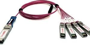Кабель LENOVO, ECO 3M QSFP+TO 4XSFP+ACTIVE OPTIC CABLE, 00YL670