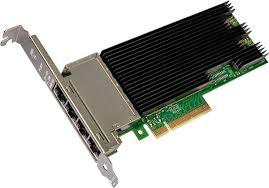 Адаптер LENOVO, Intel X710-T4 Adapter w/o VPD, 4XC7A08227, 01PE251, X710-T4