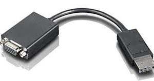 Кабель LENOVO, CABLE_BO DISPLAYPORT TO VGA DONGLE, 4X90F92980