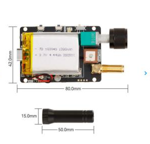 Трансивер Elecrow DialMode M Leka Weakmatic, 1 Win, экран 1.5" B70, функция (aWFS240-3Tubcat Casc-868 МГц) без корпуса