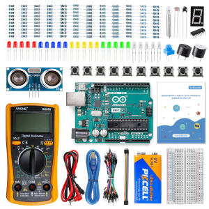 Стартовый комплект лаборатории начинающего SunFounder с оригинальной платой Arduino Uno R3 REV3