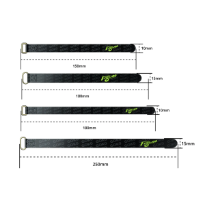 Комплект ремешков для АКБ Flywoo Patent leather Strap
15X250 mm ST0032