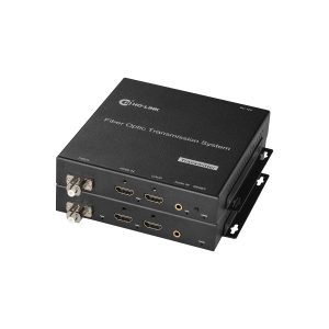Волоконно-оптический преобразователь Ho-link 1-канальный прямой видеосигнал HDMI 4K60 Гц, 1-канальный прямой аудиовыход 3,5 мм (HL-H20iL)