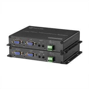 Волоконно-оптический преобразователь Ho-link 1-канальный VGA-выход, 1-канальный аудиовыход 3,5 мм, 1-канальный интерфейс RS232 (HL-ViL-Pro)