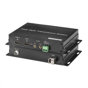 Волоконно-оптический преобразователь Ho-link 1-канальный видеосигнал HDMI 4K60 Гц, 1-канальный двунаправленный RS232, аудиовыход 3,5 (HL-H20iL-Pro)
