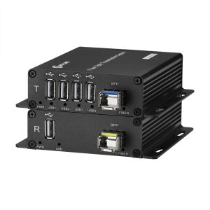 Волоконно-оптический преобразователь Ho-link  с 4 портами USB2.0 (HL-U2)
