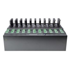 Дубликатор Systor 1-10 SATA и M.2 NVMe Duplicator & Sanitizer 24 ГБ/мин - для накопителей PCIe & 2.5" HDD/SSD (SYSNVME-HC410)