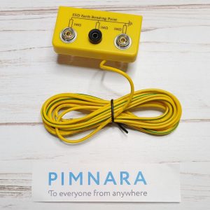 Узел заземления Anti Static ESD Grounding / Bonding Bracket 1 x 4 mm Banana Skt & 2 x 10 mm (0218656)