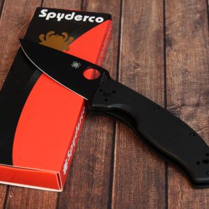 Нож складной Spyderco Tenacious Black Lightweight C122PBBK